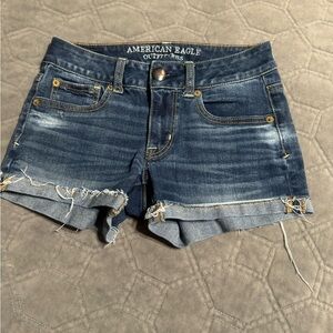 American Eagle Jean shorts. Like new. Low rise.